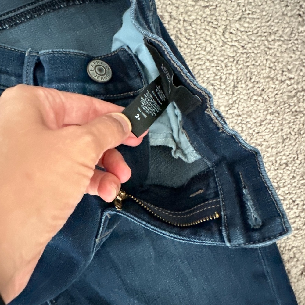 Express Women's Blue Jeans